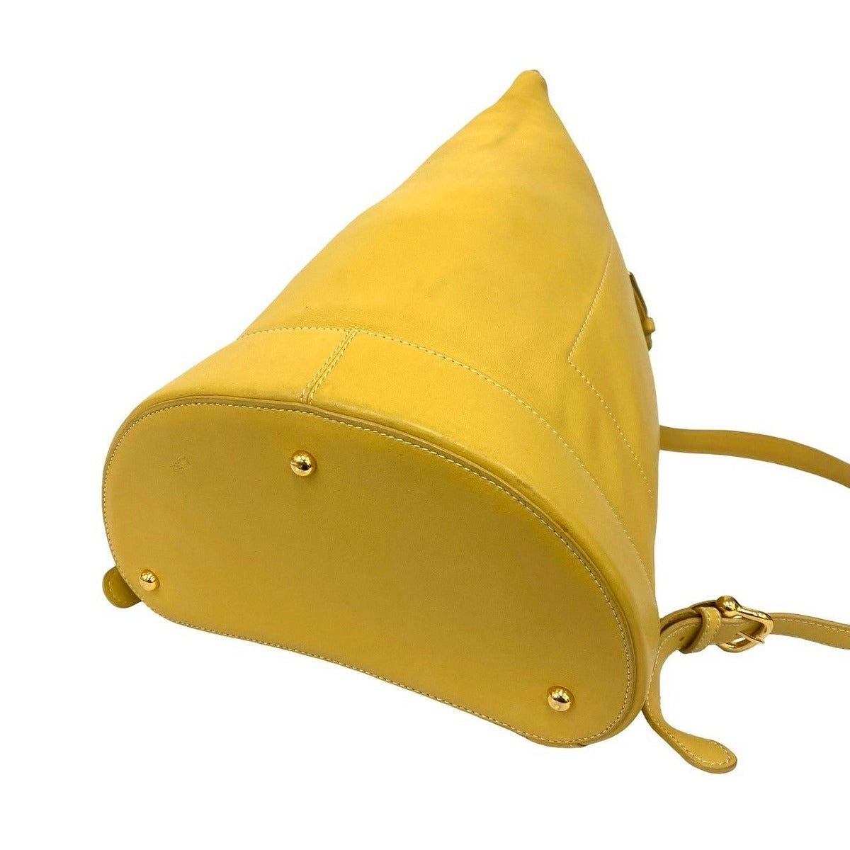 Loewe Vintage Anagram Log Leather Backpack — view 8