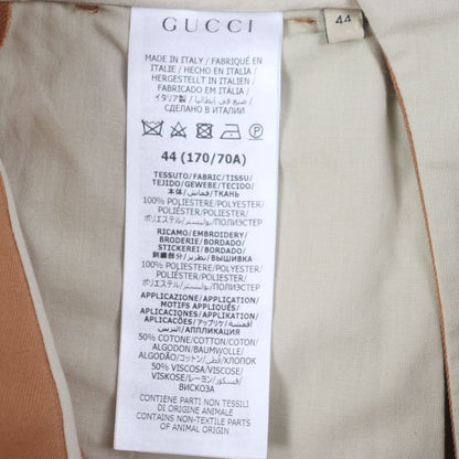 Gucci Adidas Gucci Adidas 691437 Logo Embroidery Shorts Beige 44 Hanger Made