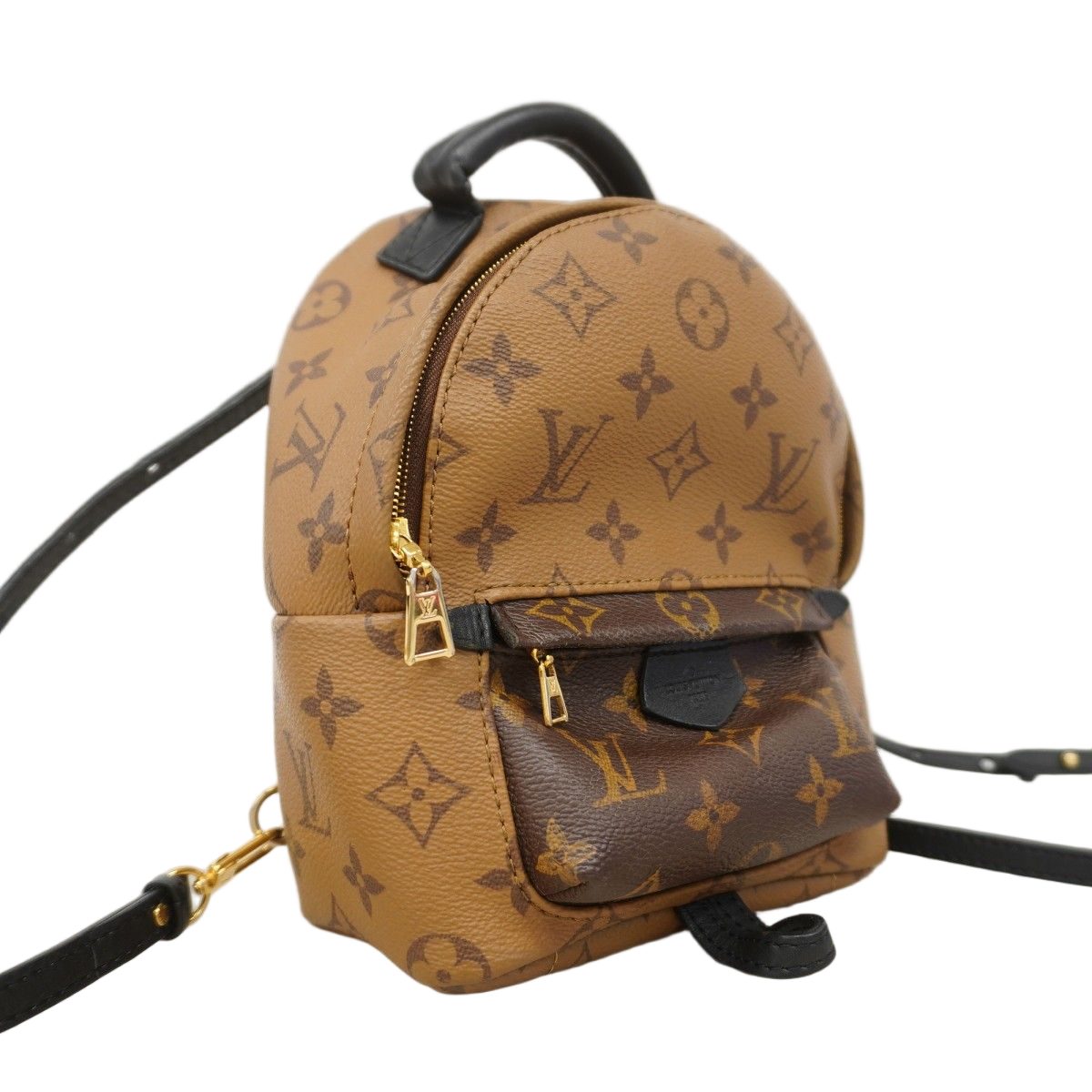 Louis Vuitton Backpack Monogram Reverse Palm Springs Mini Brown — view 2