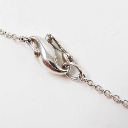 Tiffany & Co Elsa Peretti Seahorse Necklace Sv925 Silver With Box