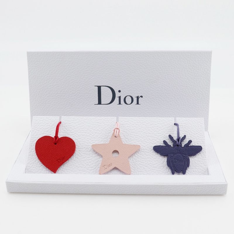Dior 3-piece Leather Women's Charm