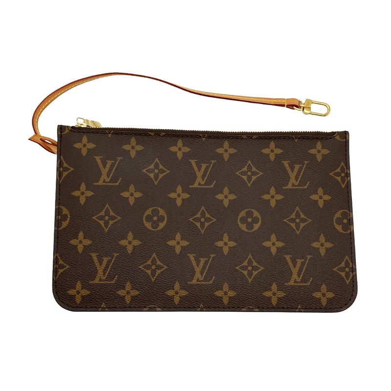 Louis Vuitton Neverfull MM Pouch Only Pouch Monogram Canvas M40995 Brown Sf2199