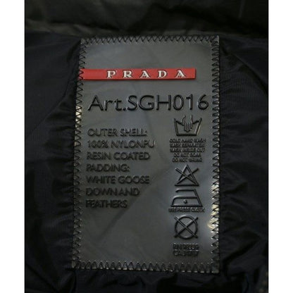 Prada Sport Down Jacket Vest Black Gray Navy — view 3