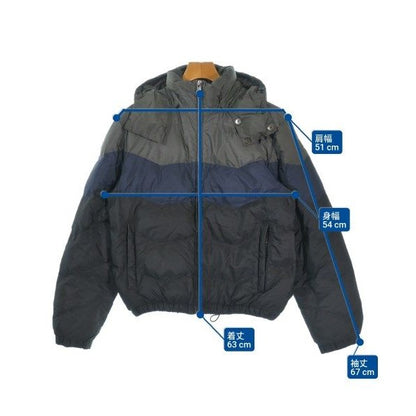 Prada Sport Down Jacket Vest Black Gray Navy — view 6