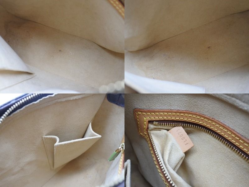 Louis Vuitton Looping MM Bag Monogram Leather Brown Gold — view 8