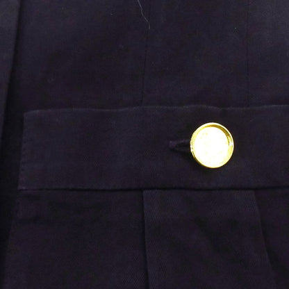 Chanel Jacket Size 34 S Ladies - 28471 Black Short Sleeves / Coco Mark Button /