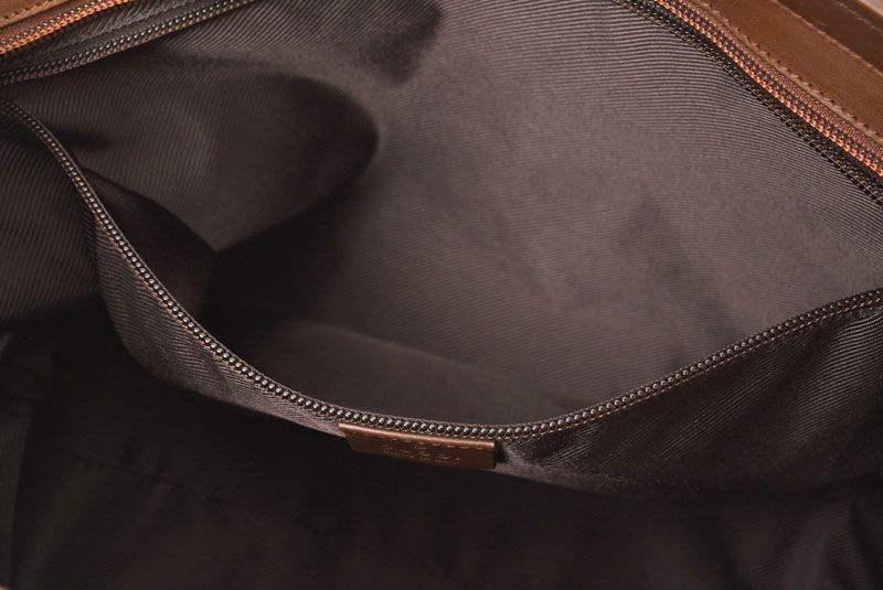 Gucci Tote Shopping Bag A4 Gucci GG Canvas GG Beige Brown 34339