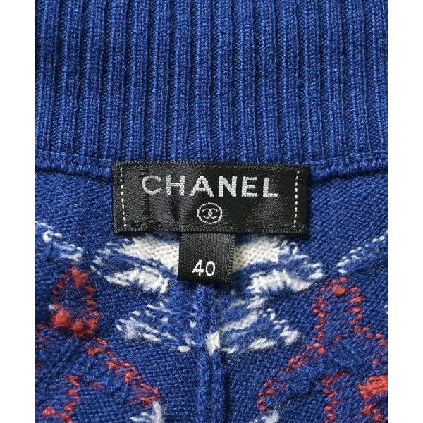 Chanel Jeans Cashmere White Blue X Red — view 3