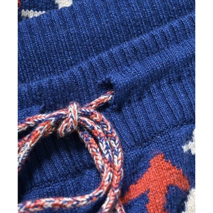 Chanel Jeans Cashmere White Blue X Red — view 5
