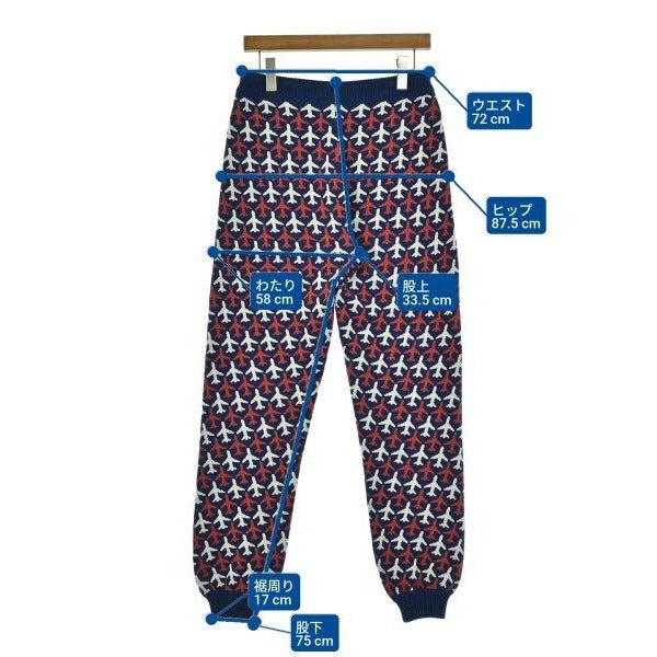 Chanel Jeans Cashmere White Blue X Red — view 10
