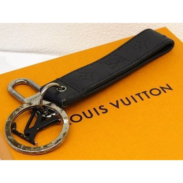 Louis Vuitton Monogram Shadow Porte Cles Dragonne Key Holder Ring