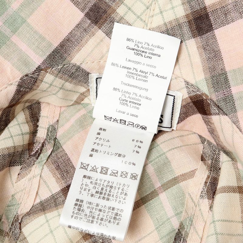 2022ssHermes Hat Size 58 Hat Serie Button Check Made In France