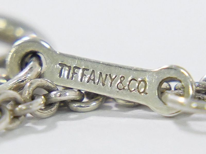 Authentic Tiffany & Co Tiffany & Co Open Heart 925 Necklace Pendant Silver Open