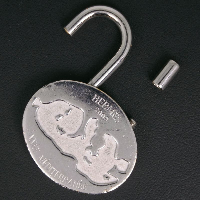 Hermes 2003 Annee Mediterranee Mediterranean Sea Silver Unisex Cadenas In Metal