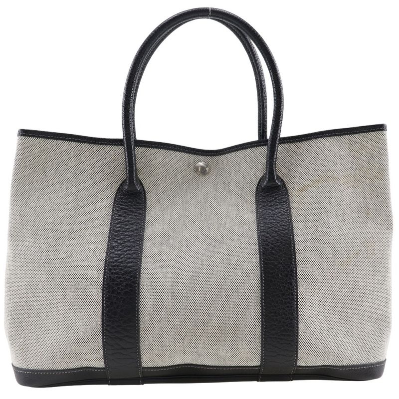 Hermes Garden Party 36 PM Toile Ash Gray □P Ladies Tote Bag