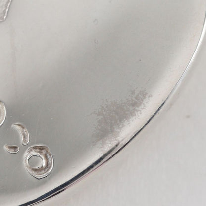 Chanel Icon NO.5 Clover Snake Chain Silver 925 Ladies 12.1g Necklace