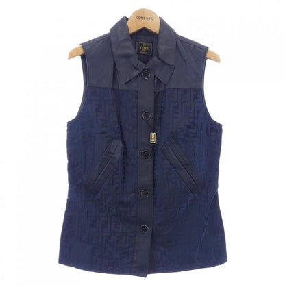Fendi Vintage Vest Navy