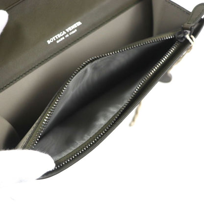 Bottega Veneta Intrecciato Leather Long Wallet With Coin Purse