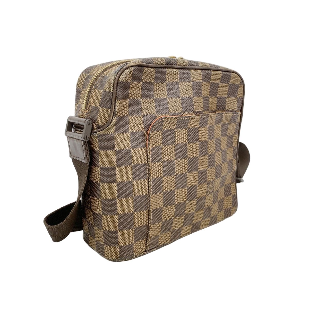 Louis Vuitton Shoulder Bag Damier Olaf PM Ebene — view 2