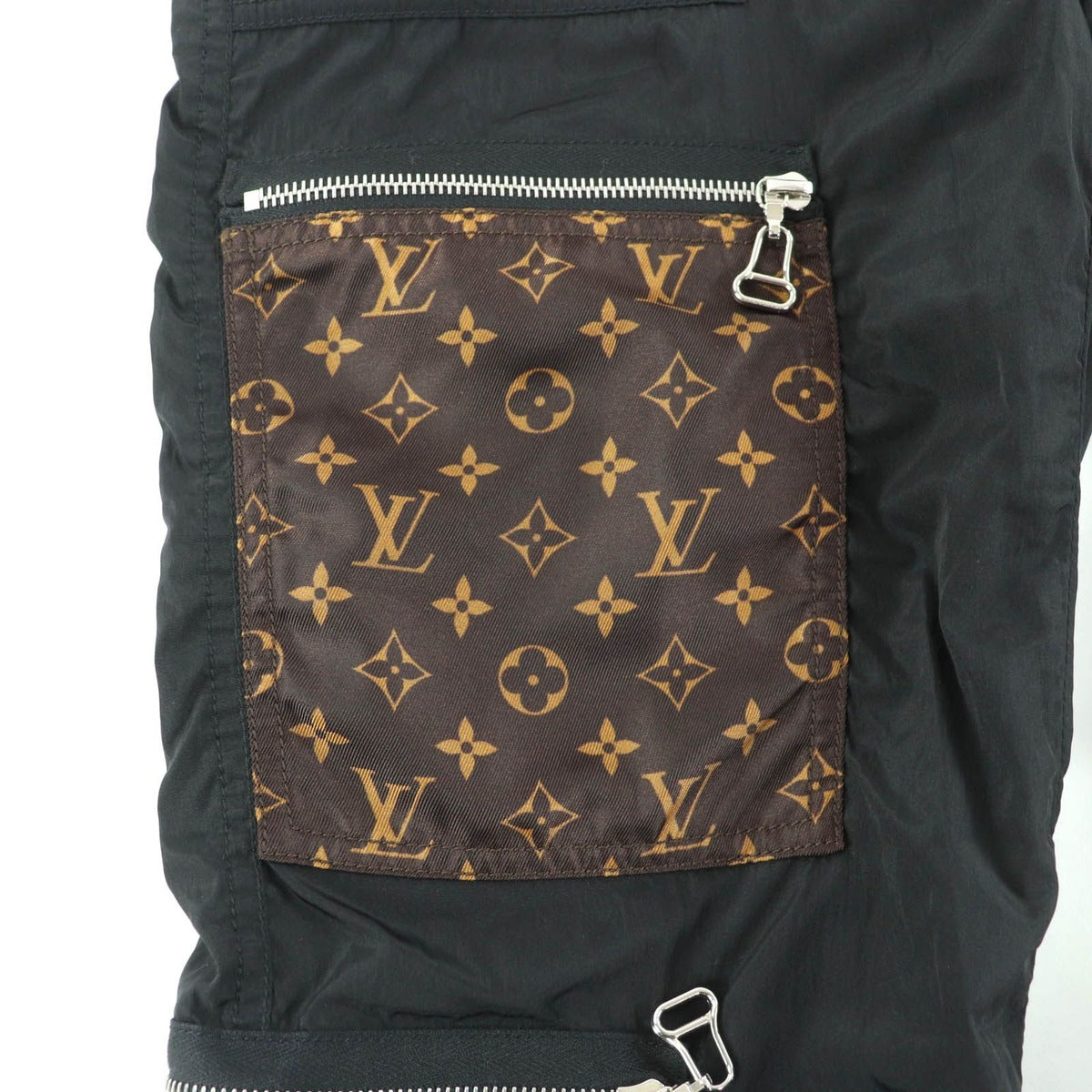 Louis Vuitton 20 AW Polyester Stencil Effect Monogram Track — view 7