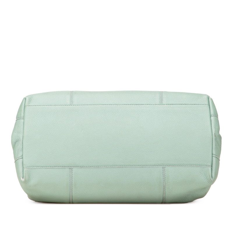 Bottega Veneta Intrecciato Roma Green Leather Women's Bottega Veneta