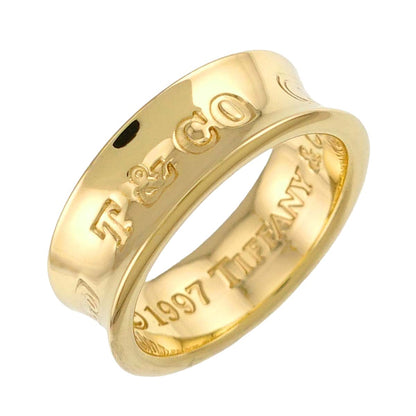 Tiffany & Co 1837 Narrow Ring 18k Yellow Gold