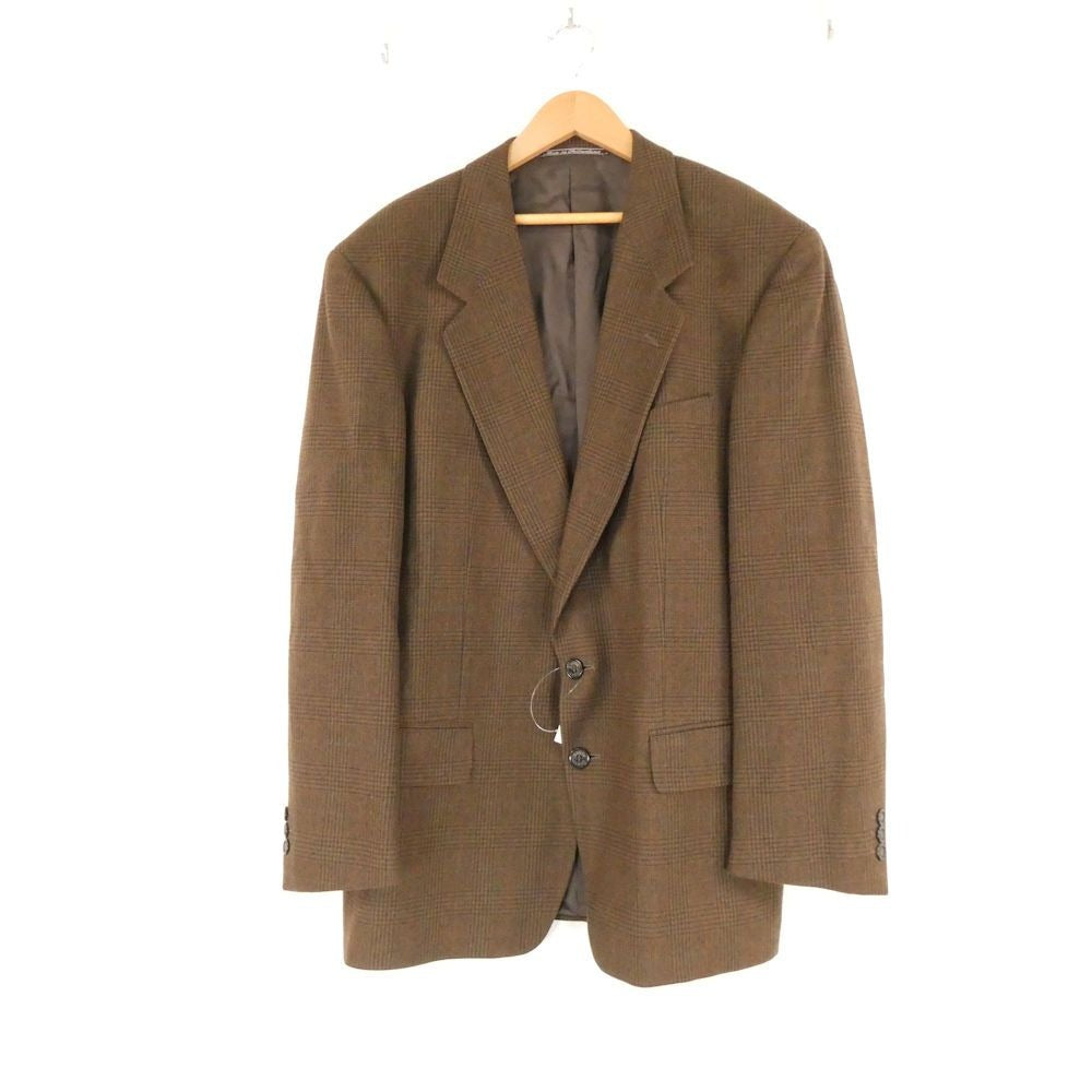 Gucci Tailored Jacket 1 Piece M Wool Check Shoulder Pad