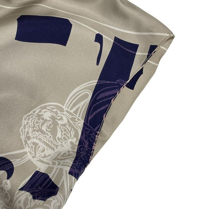 Hermes Dress Size 34 S Women - Grey Beige X Dark Navy X Multi Short Sleeves/knee