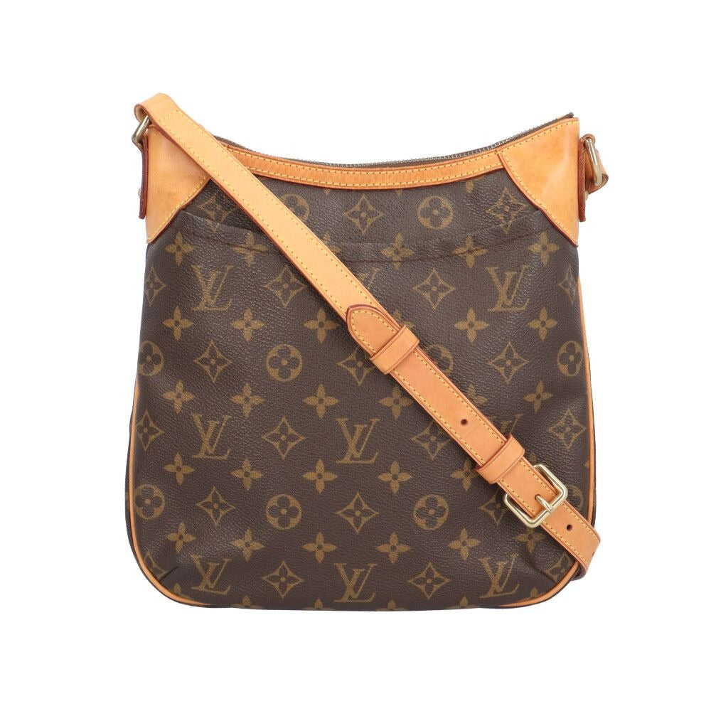 Louis Vuitton Odeon PM Monogram Shoulder Bag Canvas Brown