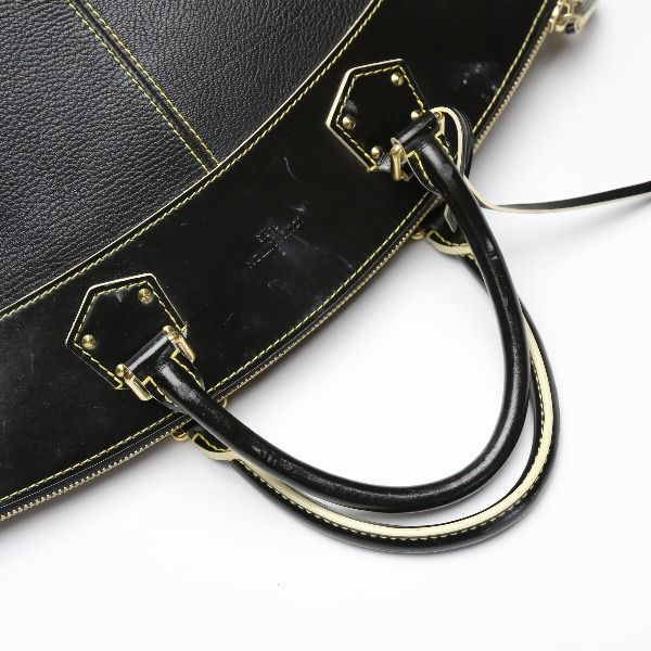 Louis Vuitton M91888 Suhari Lock It PM Handbag Louis Vuitton Noir Black