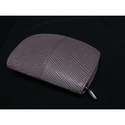 Louis Vuitton Coin Case Portefeuille Epi Lilac Epi Silver — view 2