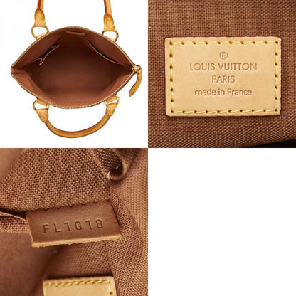 Louis Vuitton Monogram Lockit M40102 Brown PVC Leather Women's Louis Vuitton