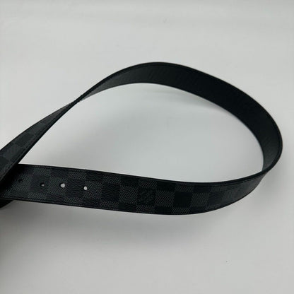 Louis Vuitton Damier Graphite Ceinture Enventure Reversible Belt — view 6