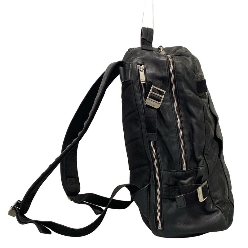 Saint Laurent Paris Backpack Sac - 649765 Black Leather