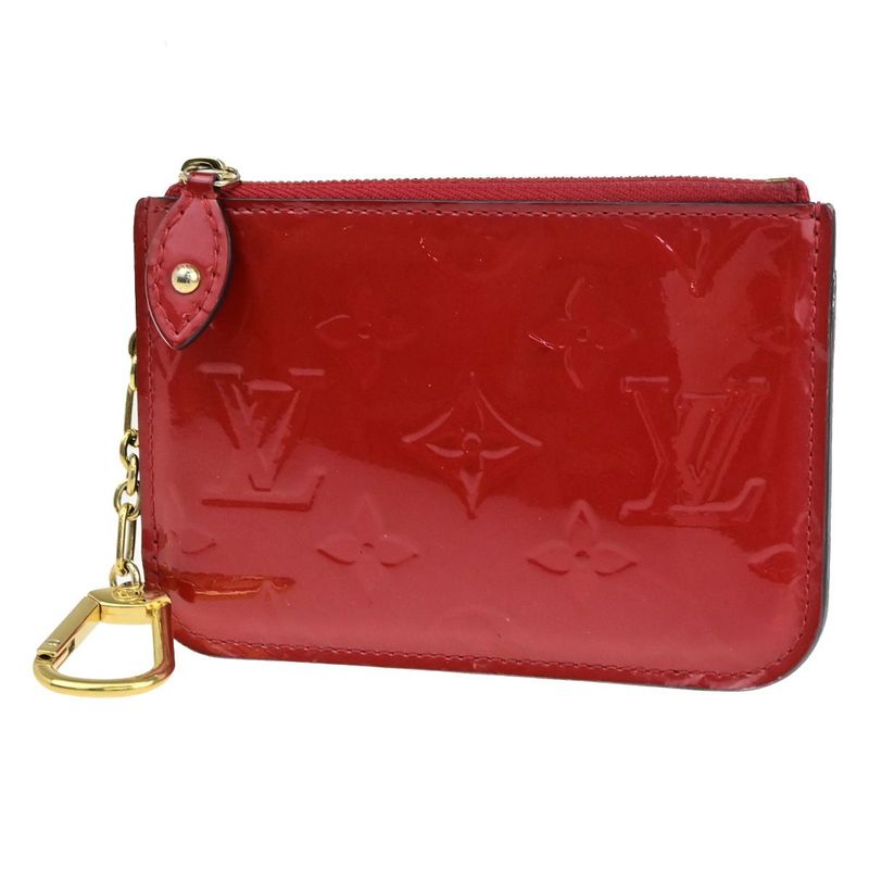 Louis Vuitton Coin Case Pochette Cles Vernis Red M93559 66ec583