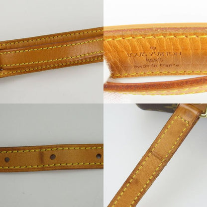 Louis Vuitton Shoulder Bag Blois M51221 Monogram Nubuck Brown Crossbody