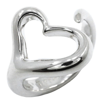 Tiffany & Co Open Heart Elsa Peretti Silver 925 Size 10 Ladies 5g Ring