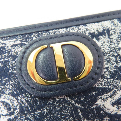 Christian DIOR S2094unjr 30 Montaigne Voyageur Long Wallet Reverse Toile De