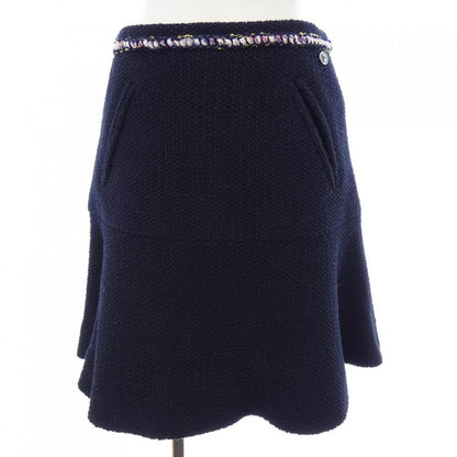 Chanel Skirt Navy 34
