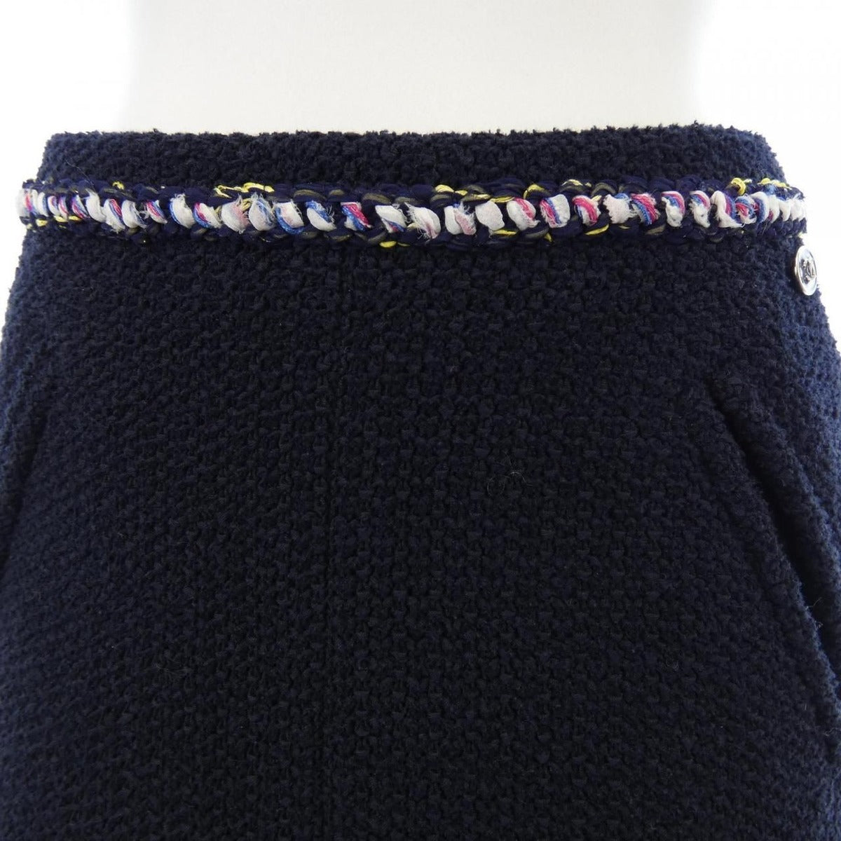 Chanel Skirt Navy 34 — view 6