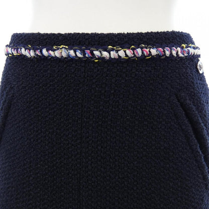 Chanel Skirt Navy 34 — view 6