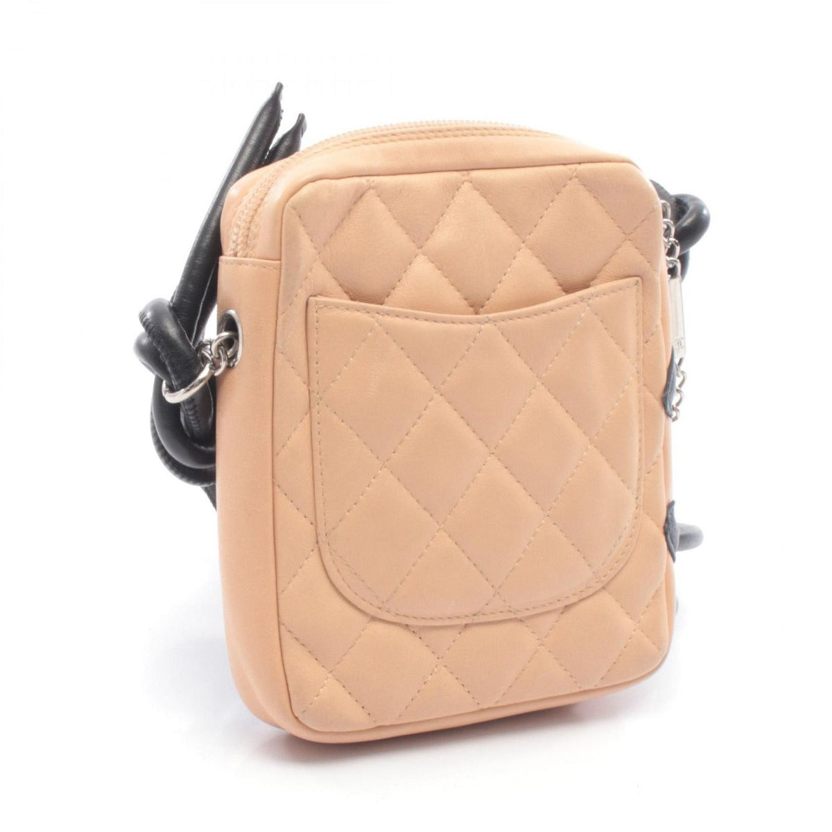 Chanel Shoulder Bag Cambon Beige Black — view 2