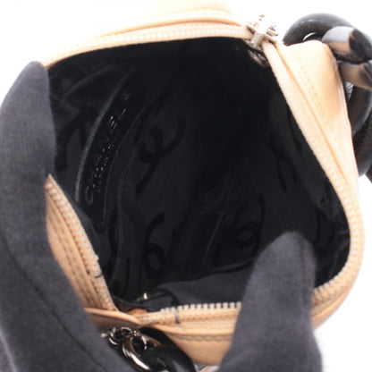 Chanel Shoulder Bag Cambon Beige Black — view 3