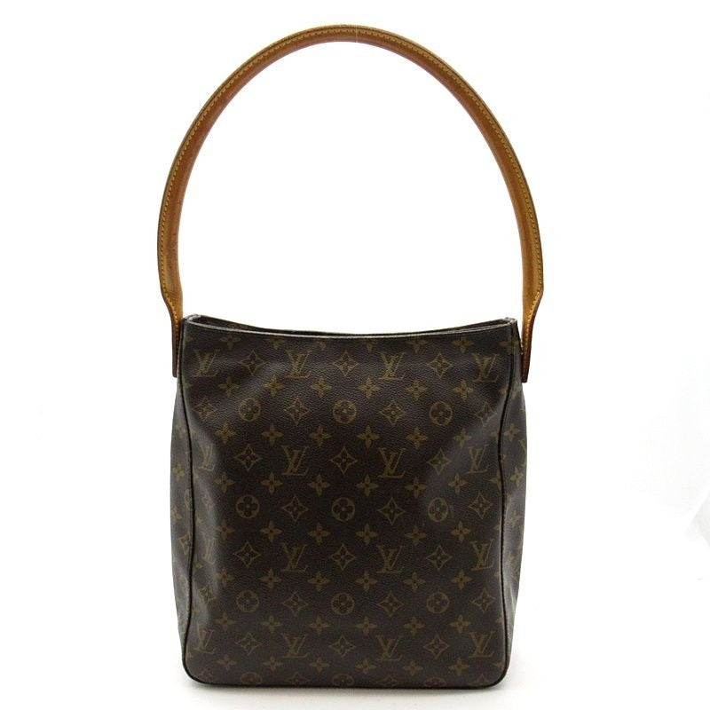 Louis Vuitton Looping GM Monogram Shoulder Bag Brown