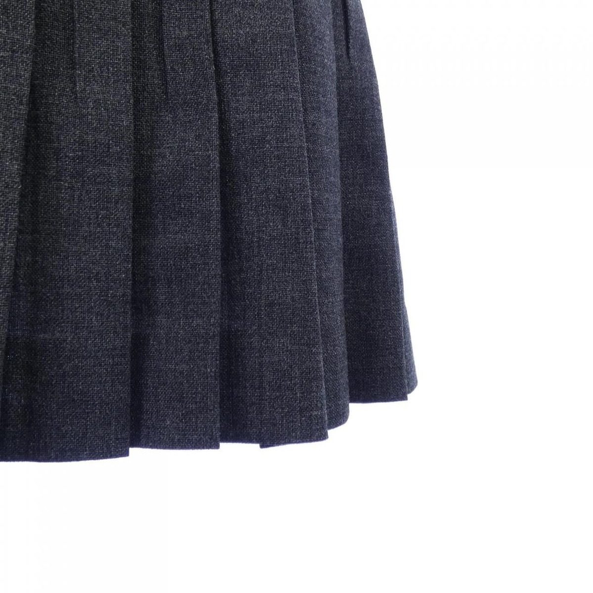 Prada Pleats Lash Stitch Skirt — view 6