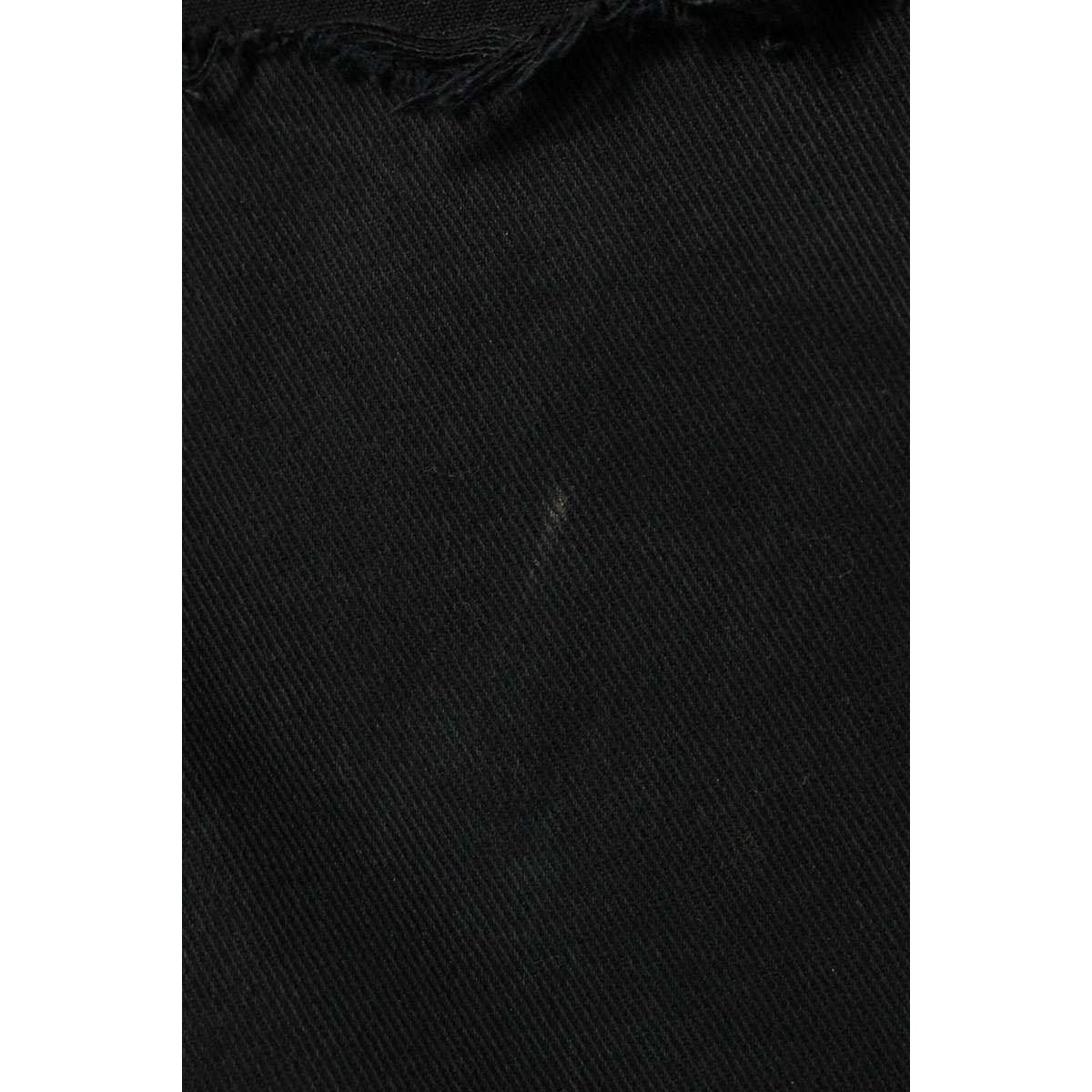 Balenciaga Distressed Baggy Denim Shorts XS — view 3