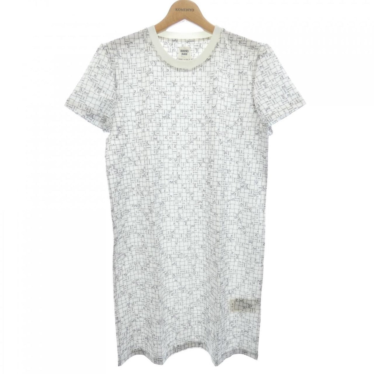 Hermes Bolduc Cut Dress