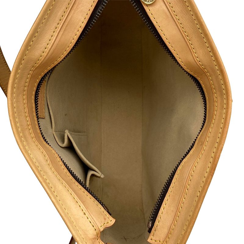 Louis Vuitton Hudson GM Shoulder Bag Monogram Canvas M40045 Brown Vi1005 Women