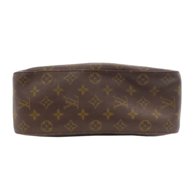Louis Vuitton M51146 Looping MM Tote Bag Monogram Canvas Women
