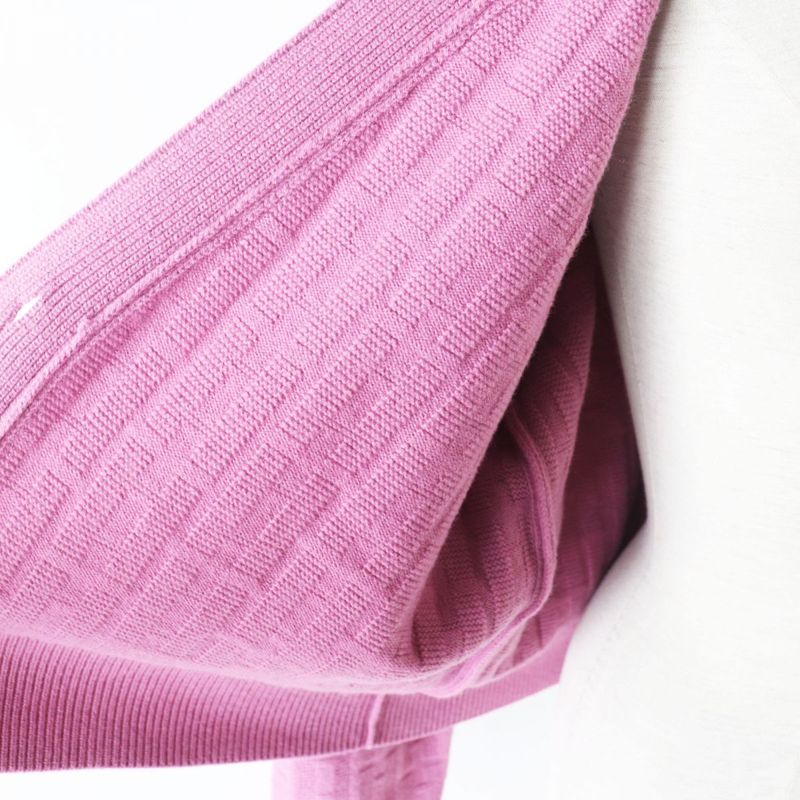 Hermes 23SS Hermes 3e2713db Women's H Jacquard Knit Cardigan With Sellier